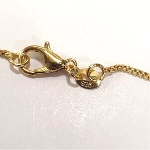 Gold Plated Sterling Silver Virgin Mary Gemstone Necklace Our Lady Christian